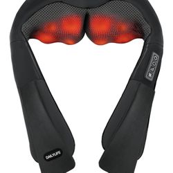 Brand New Neck Massager with Heat, Electric Back Massager for Pain Relief