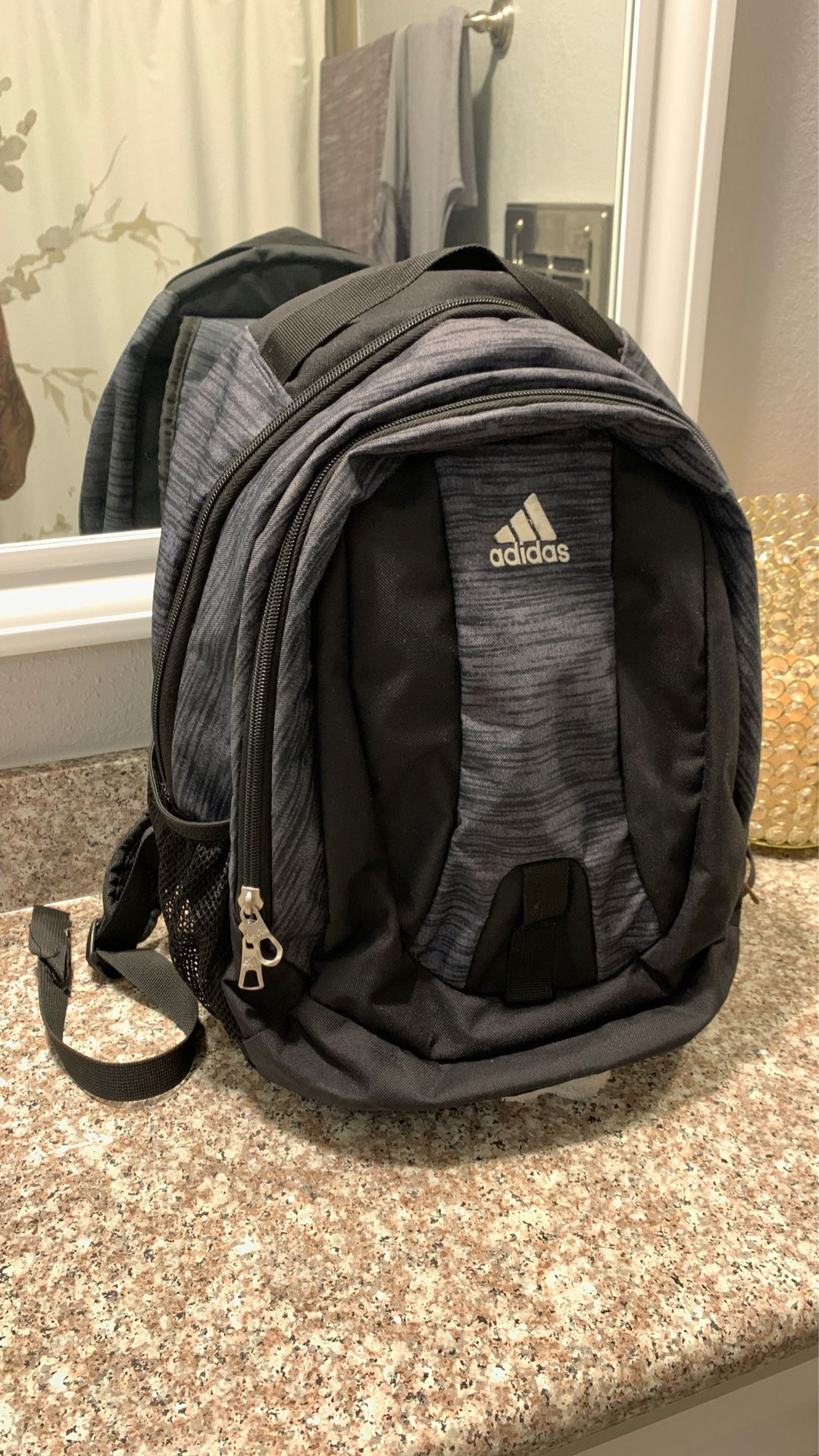 Adidas backpack black/grey