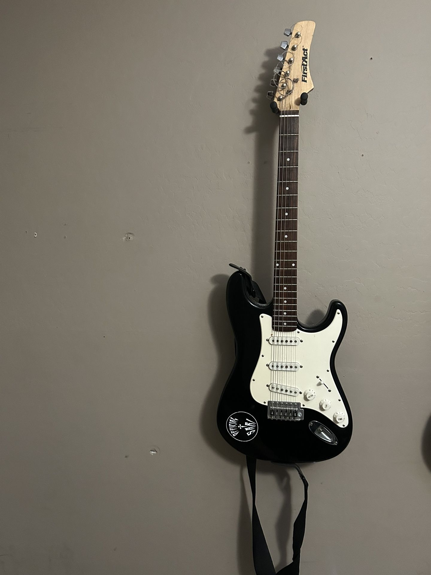 Electric Guitar And Amp