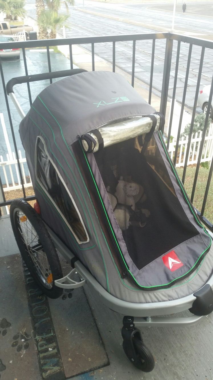 Allen Sports XLZ2 2 Child Stroller / Bike Trailer