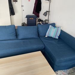 IKEA Friheten Sectional Sleeper Sofa With Cover 