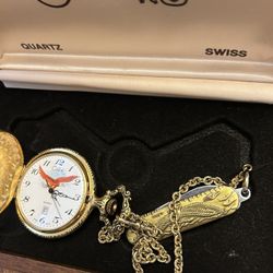 Watch And Knife Set With Box Colibri