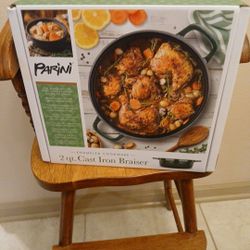2qt Parina  Iron Braiser