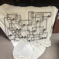 Crate and Barrel Wall-Mounted Candle Holder 