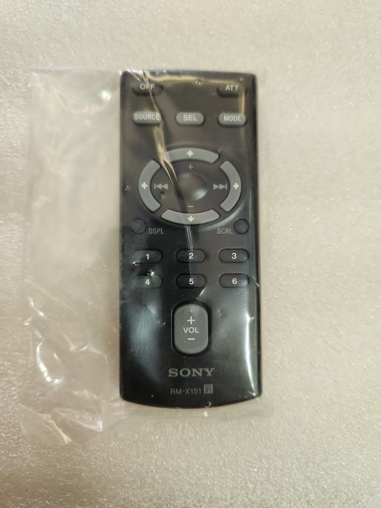 Original Sony RM-X151 Car Stereo Remote Control
