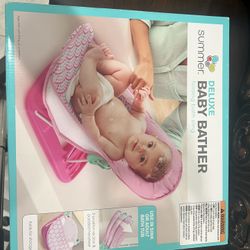 Pink Baby Bather