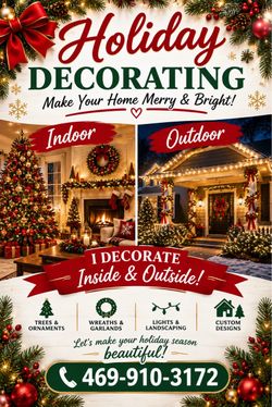 Holiday decorator