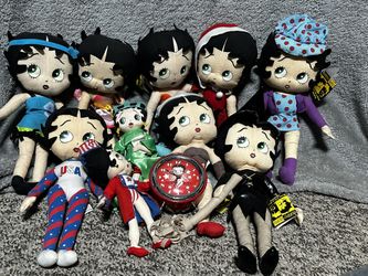 Vintage Betty Boop Plus Clock