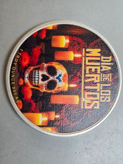 Día de los Muertos 1OZT .999 Ag Coin