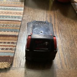 Milwaukee Red Lithium M18 Battery 