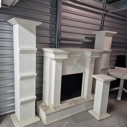 Fireplace Mantel (5 Pieces)