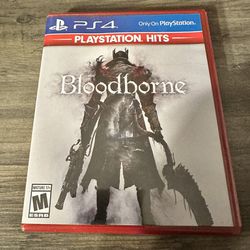 PS4 - Bloodbourne Video Game PlayStation 4 PlayStation Hits