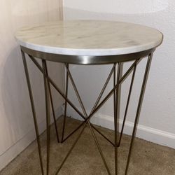 Marble Accent Table