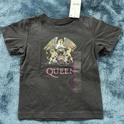 New Toddler Band Tshirt Queen Sz 2T