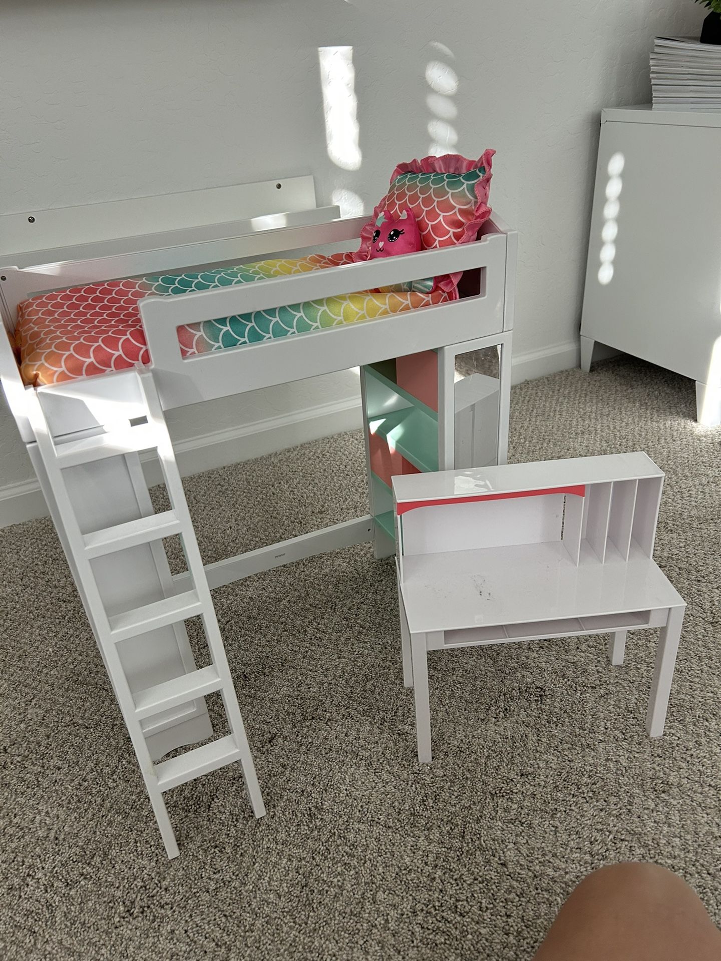 Doll Loft Bed + Desk 💕