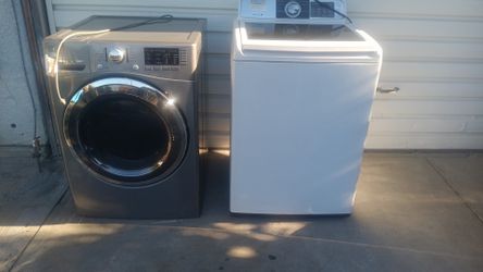 lavadora Samsung, secadora Kenmore