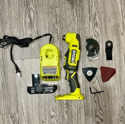 Ryobi ONE+ 18V Cordless Multi-Tool with Battery and Charger