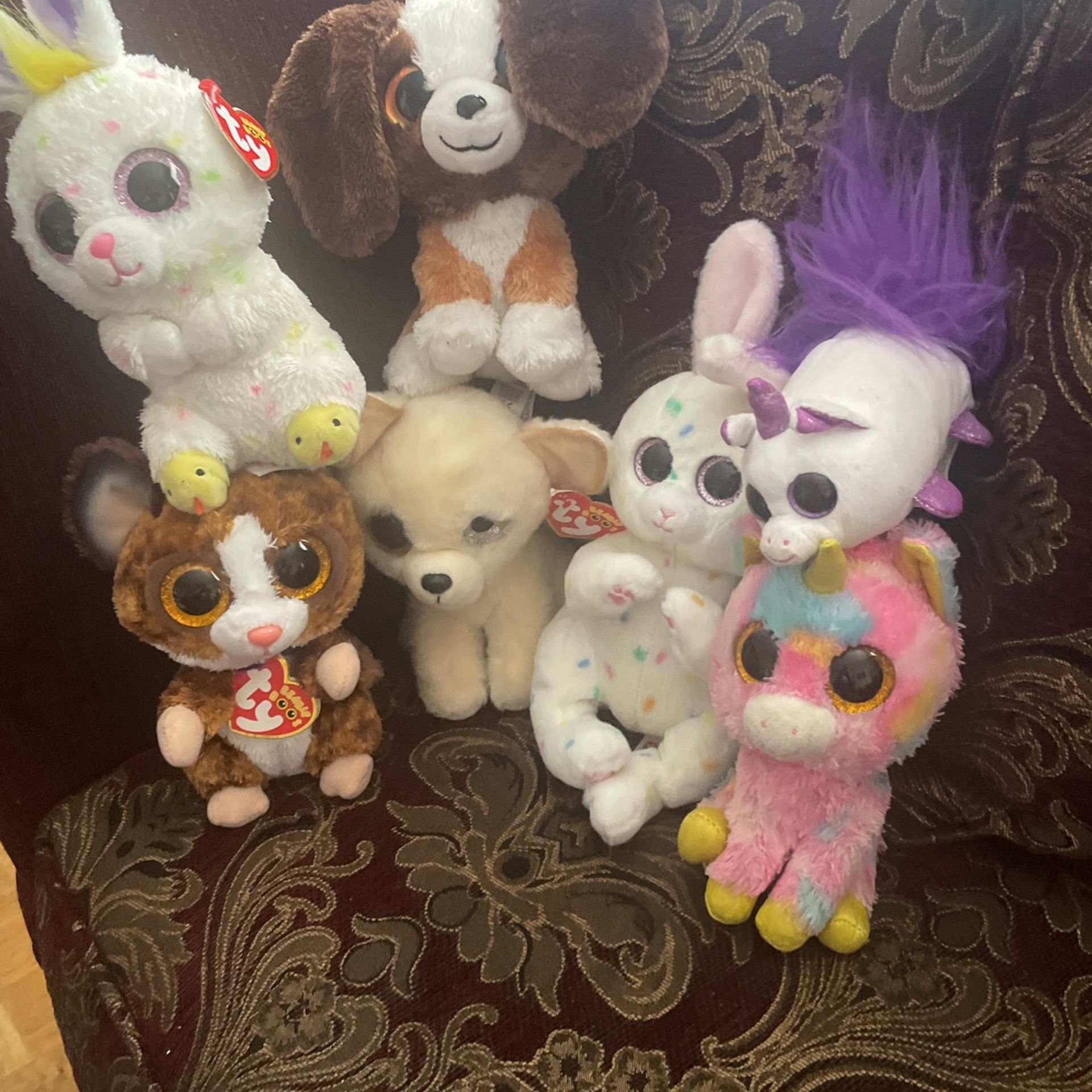 TY Plushies!!!10dlls