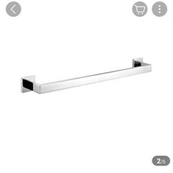 4 Pcs Stainless Steel Towel/Toilet Paper/Robe hooks (BRAND NEW)