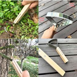 Ergonomic Hand Weeder Ergonomic Designs for Easy Yard Lawns Farm Maintenance Small Home Gardens Flower Bed Potted Plant Portable Weeding Puller