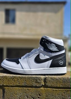 FRAGMENT DESIGN X UNION LA X JORDAN 1 RETRO HIGH OG SP 'WHITE BLACK