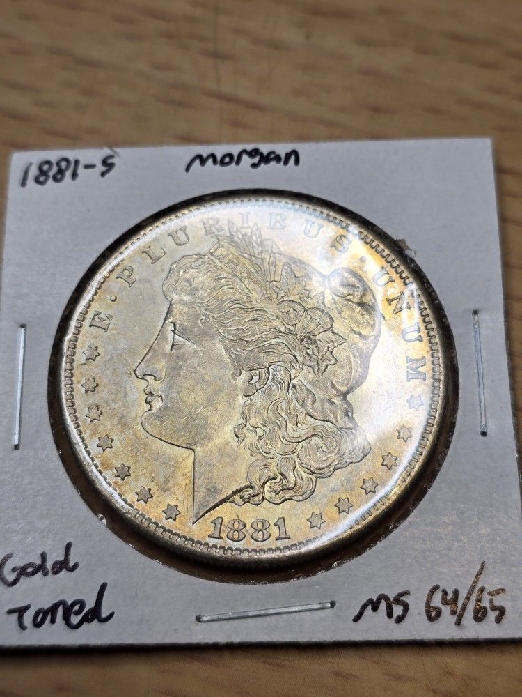 1881 S Morgan Silver Dollar