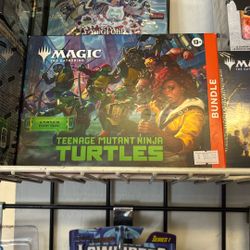 Magic The Gathering Tmnt Bundle Box Sealed