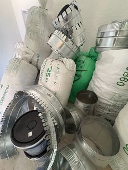HVAC Duct Fittings and Flexible Duct Lot