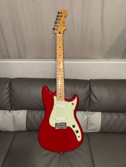 Fender Duo-Sonic Electric Guitar Red