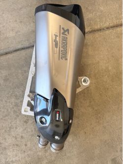 Original Akrapovic silencer 2017 BMW S1000R
