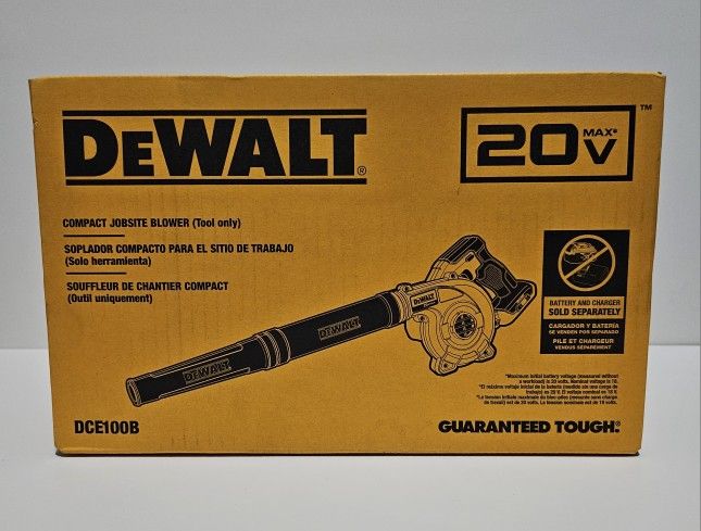 DEWALT COMPACT JOBSITE BLOWER (TOOL ONLY)