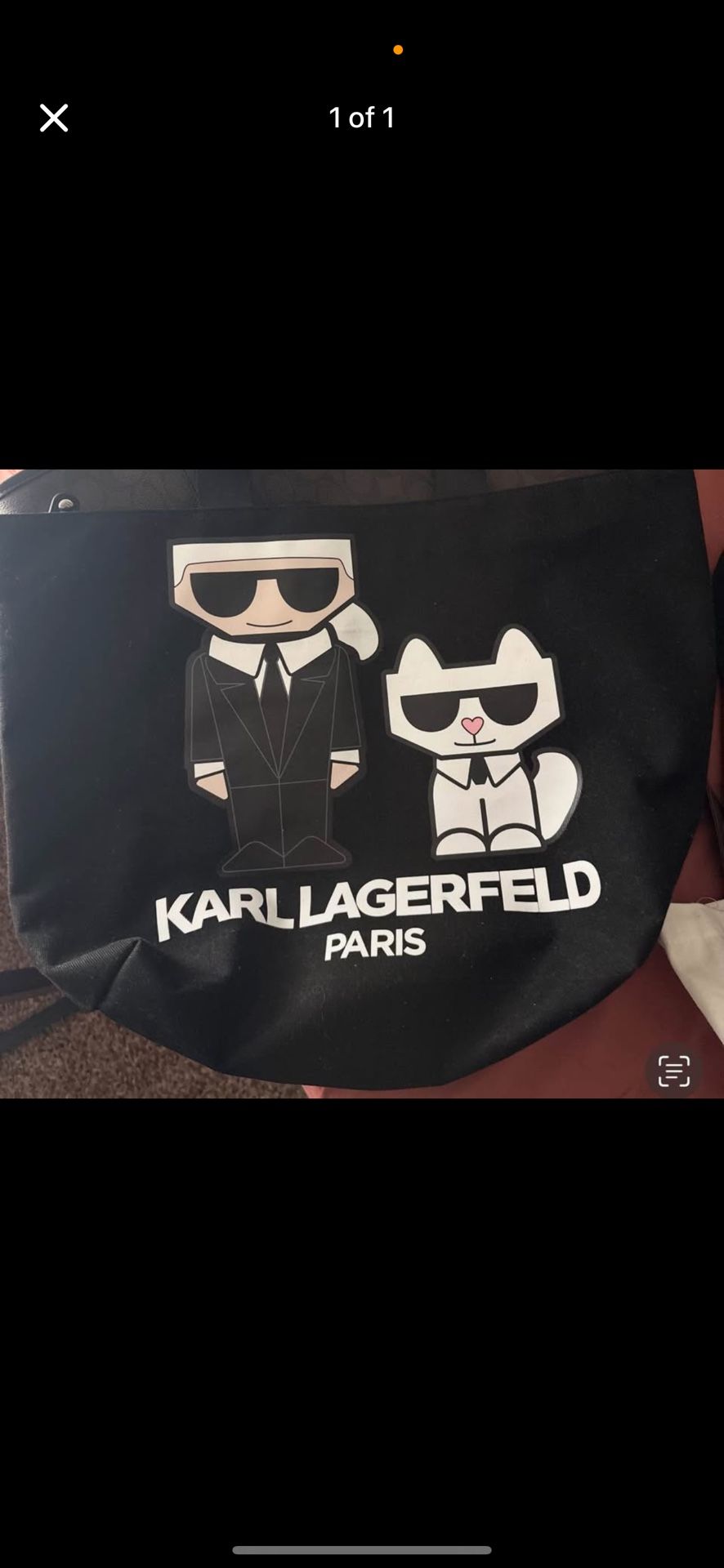 Karl Lagerfeld Tote Bag
