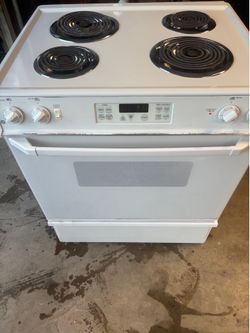 Electric stove will deliver and install