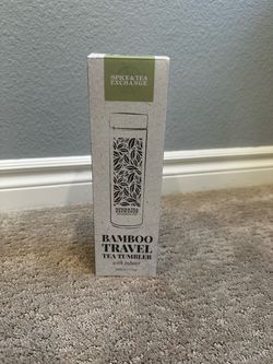 Bamboo Tea Tumbler