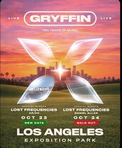 Gryffin Saturday 10/24