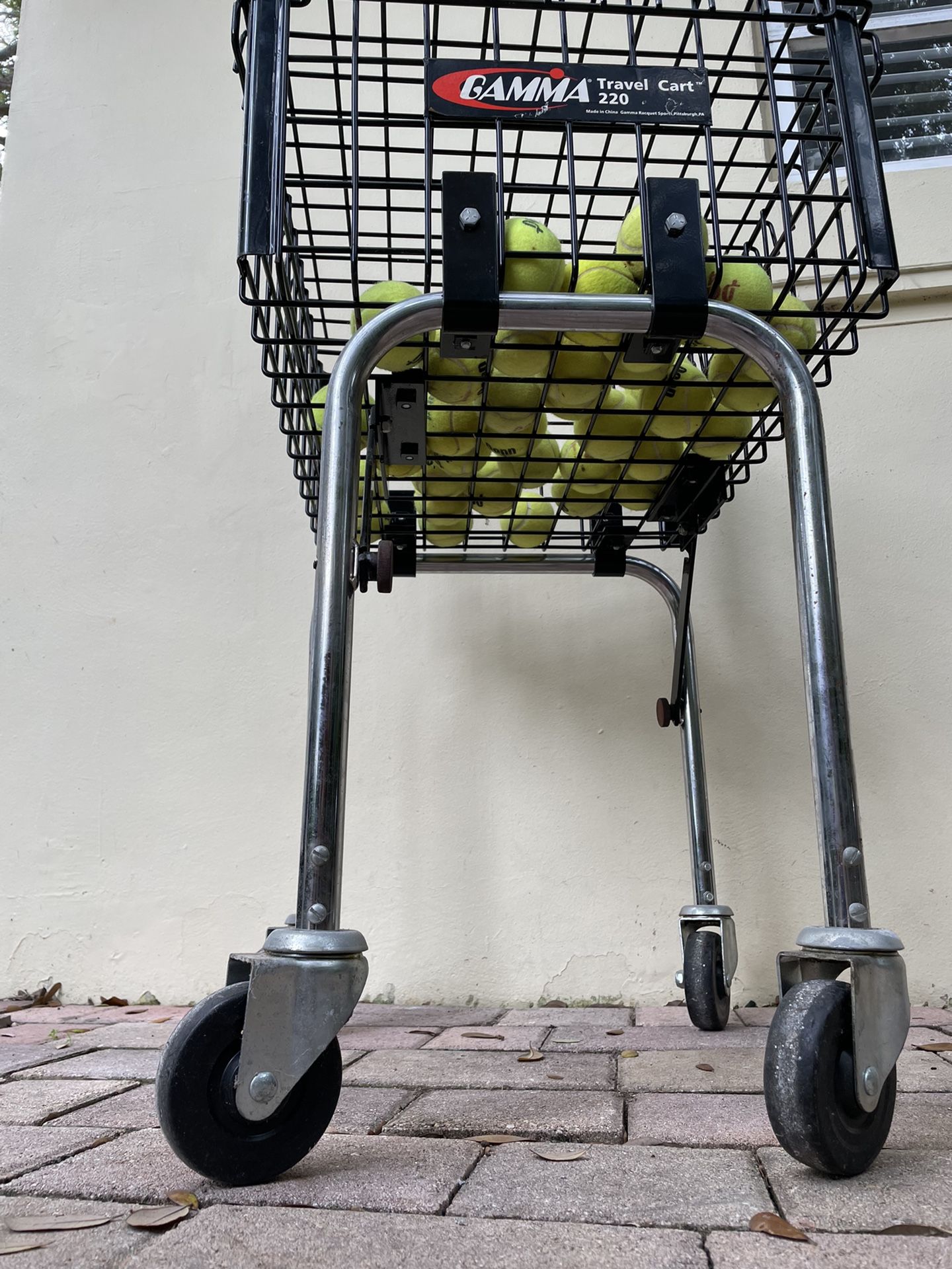 Gamma Travel Cart 220 Ballhopper Tennis Ball Training Cart