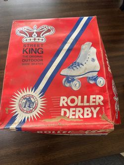 Vintage Roller Derby Skates with Box