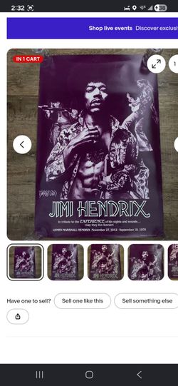 Jimi Hendrix poster