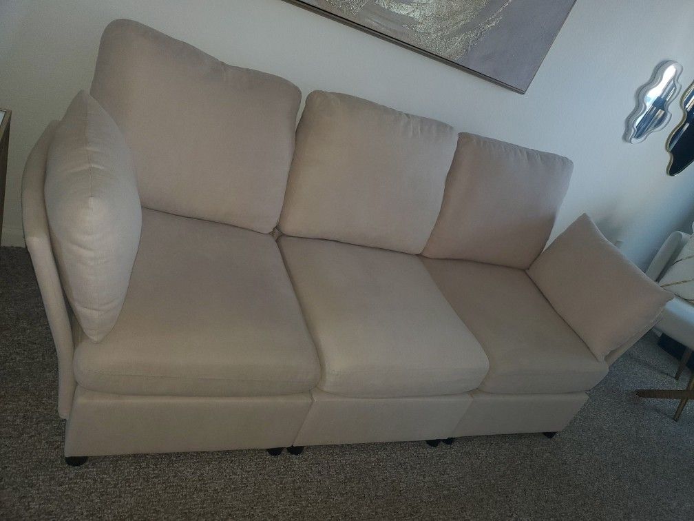 Beige Sofa