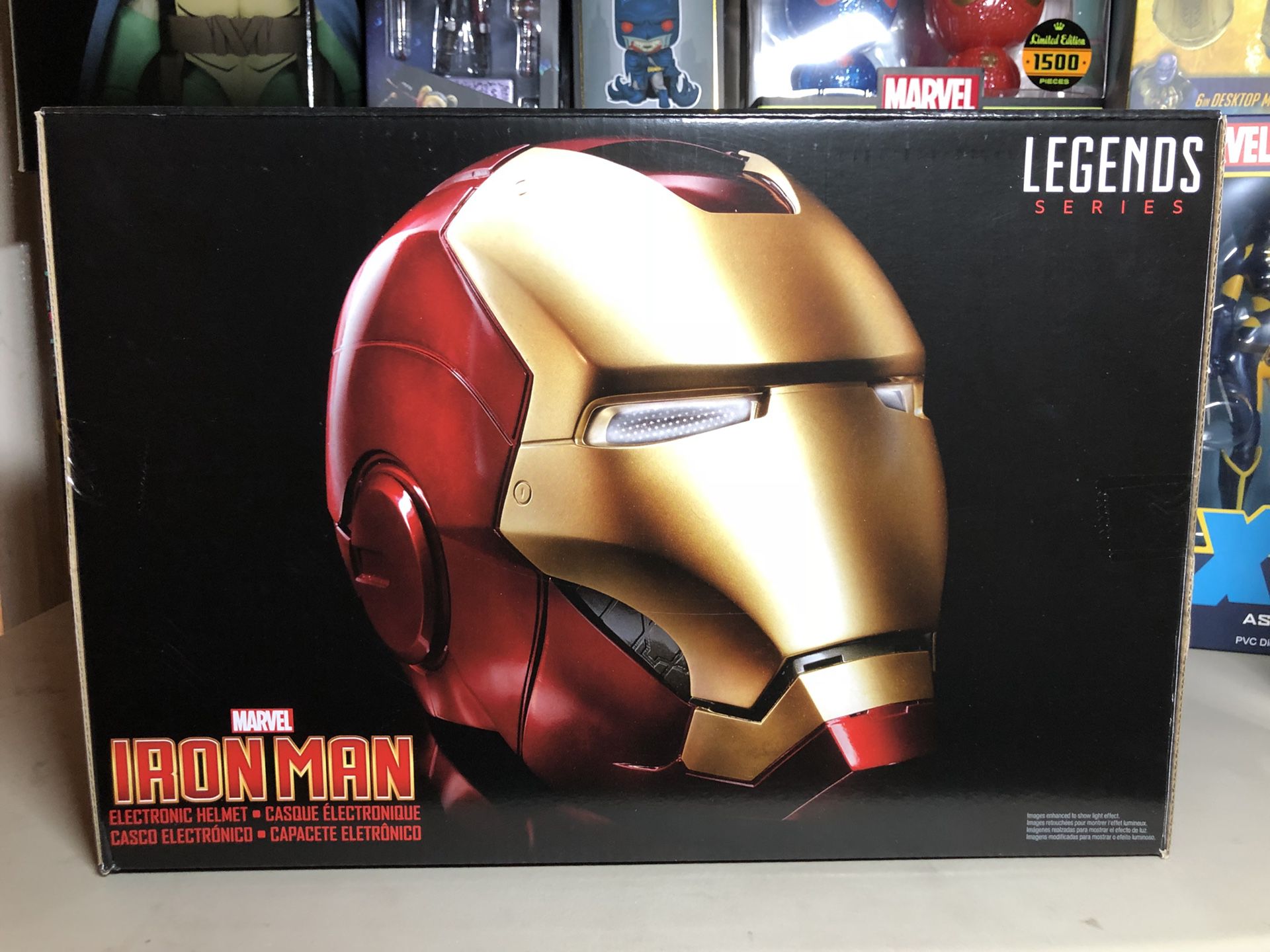 Marvel Iron Man Helmet Collectible Avengers Replica Funko Hasbro Toys cosplay
