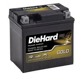 Brand New - DieHard Powersports Battery Group Size TX5L, 70 CCA, 4 Amp Hour Capacity, For Off-Road Use