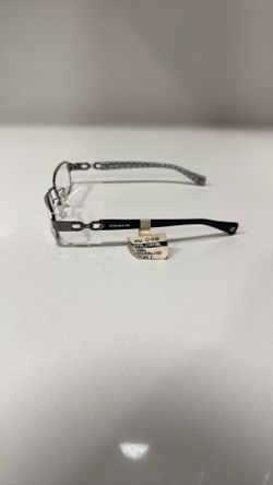 COACH HC 5054 FAINA 9186 DARK SILVER BLACK 49/17/135 EYEGLASSES 7271 W/ Tag