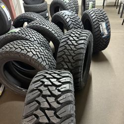 BRAND NEW TIRES 275/55r20 ALL TERRAIN FOR SALE SET OF 4 TIRES $579 WITH INSTALLATION AND BALANCING 