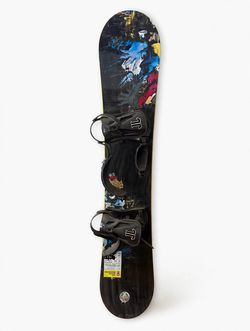 Burton Snowboard with Bindings – V-Rocker