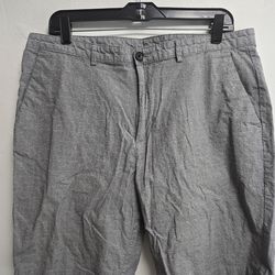 Calvin Klein Mens Gray Shorts Size 36 Casual Summer Lightweight