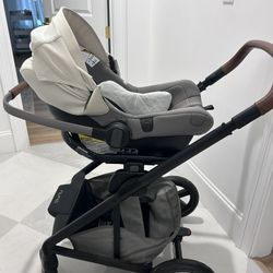 Nuna PIPA™ Lite LX Infant Car Seat & Base & Stroller - Birch color