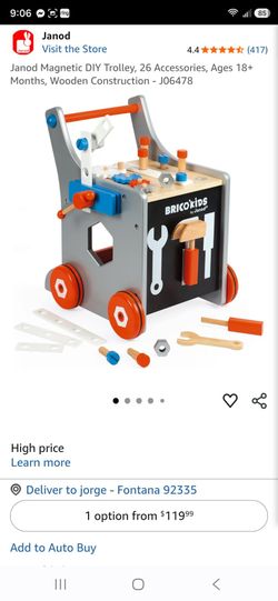 Toddlers toy new work bench New