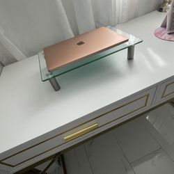 Vanity Desk Make Up Organizer Desk