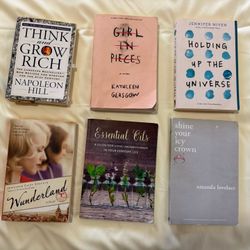 Books for Sale! Think and Grow Rich, Girl in Pieces, and more