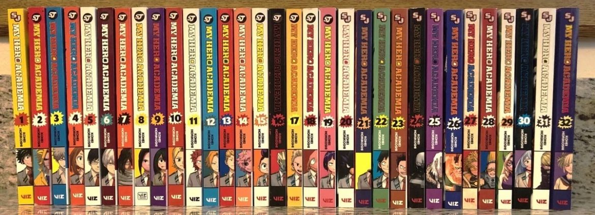 My Hero Academia Manga Vol.1-33